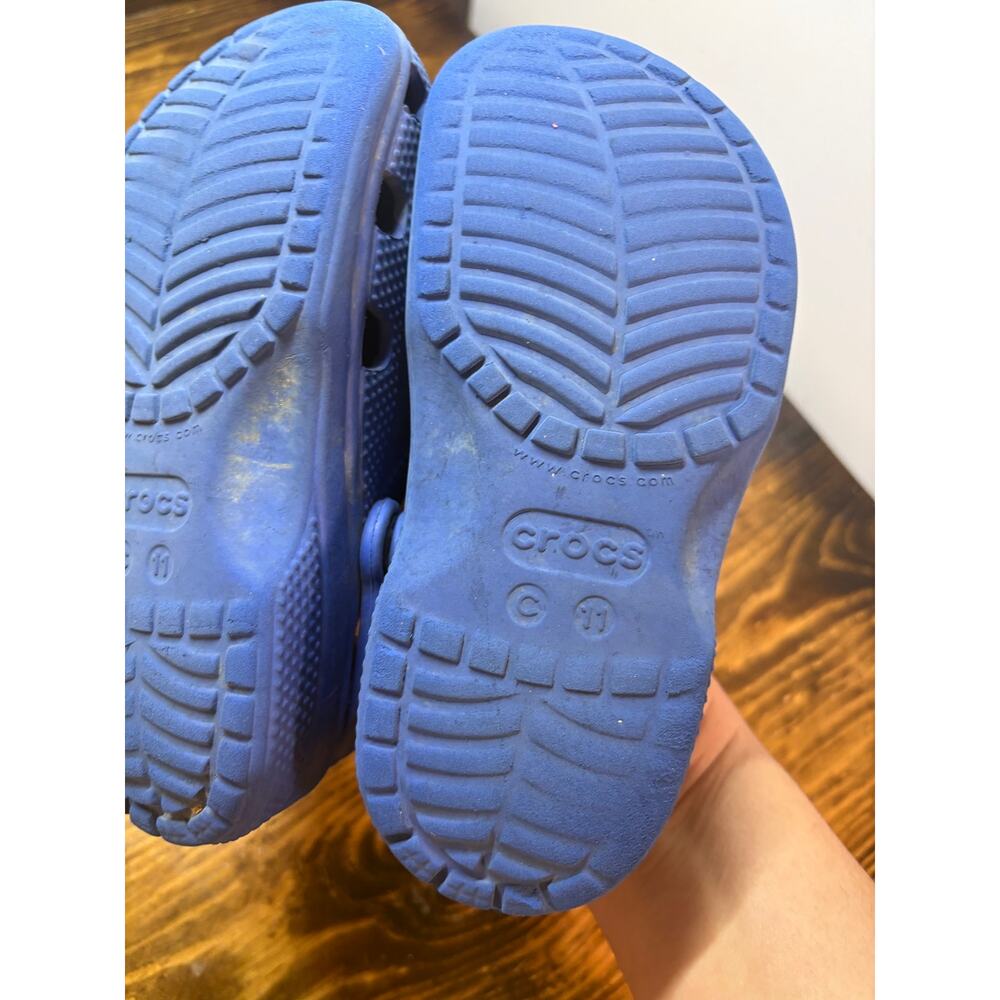 Crocs Blue Clogs Size C11 - Picture 10 of 10